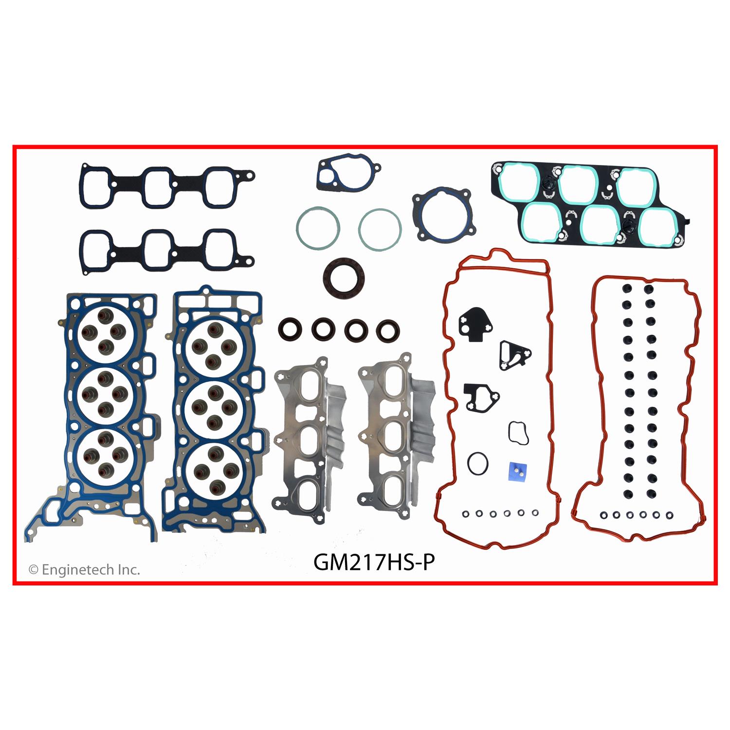 Enginetech GM217HS-P Gasket Set - Head