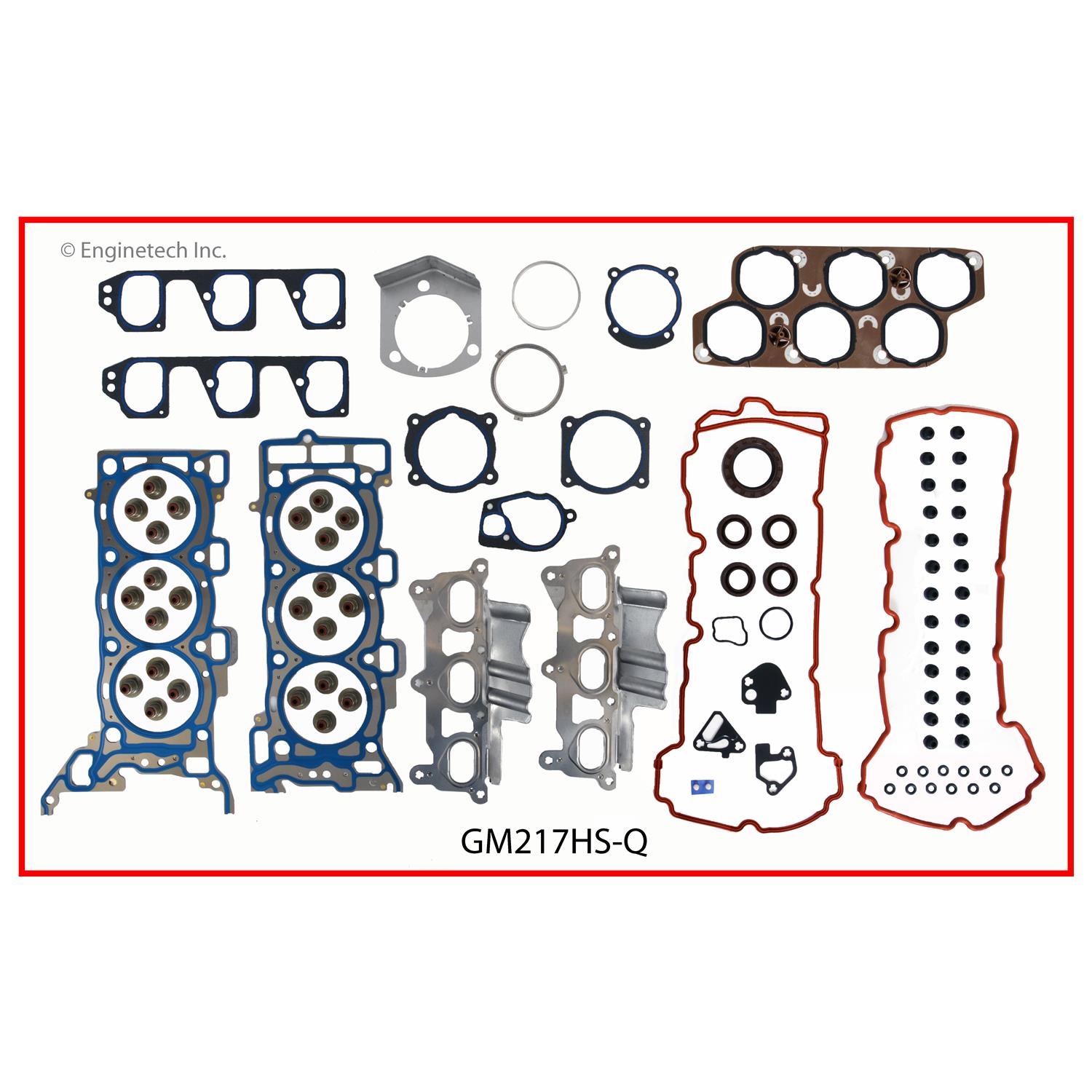 Enginetech GM217HS-QWB Gasket Set - Head