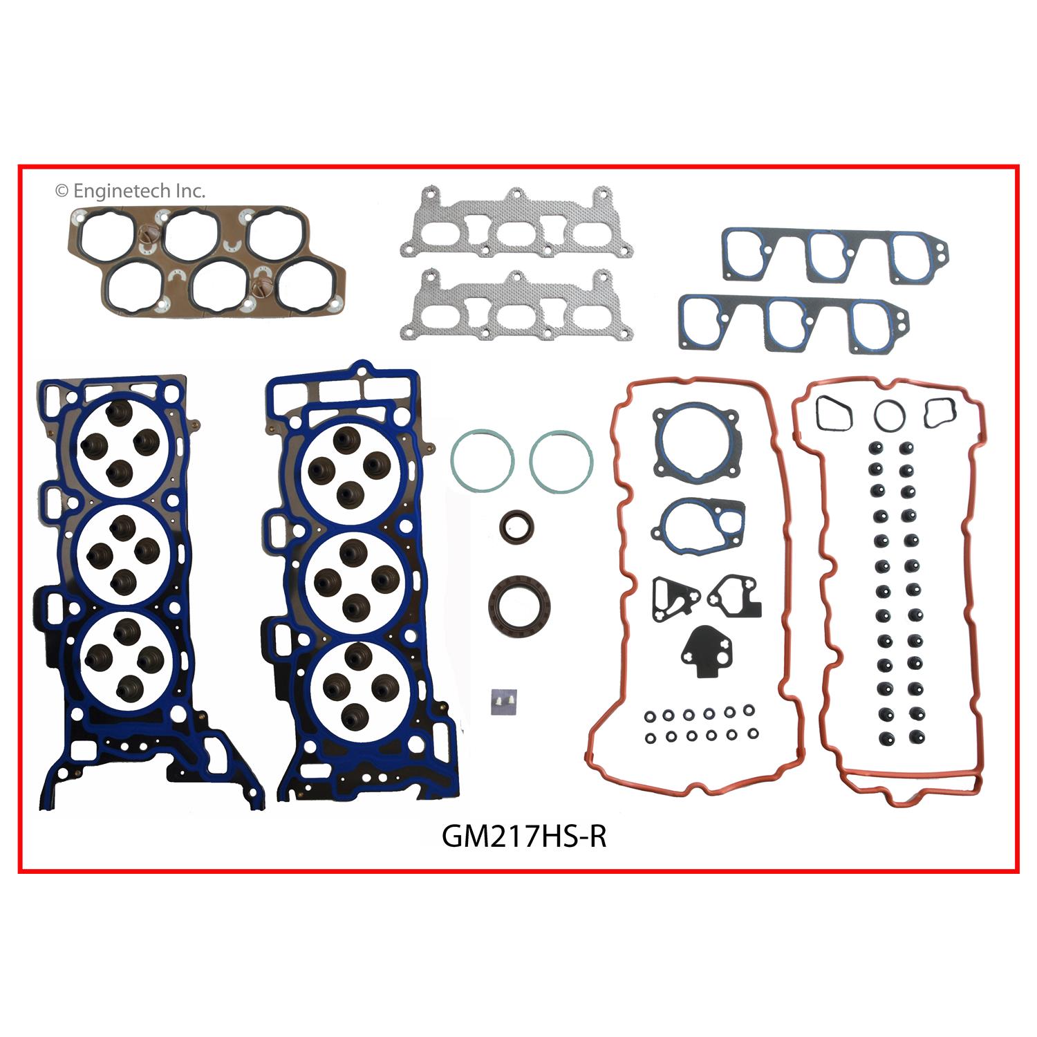 Enginetech GM217HS-RWB Gasket Set - Head