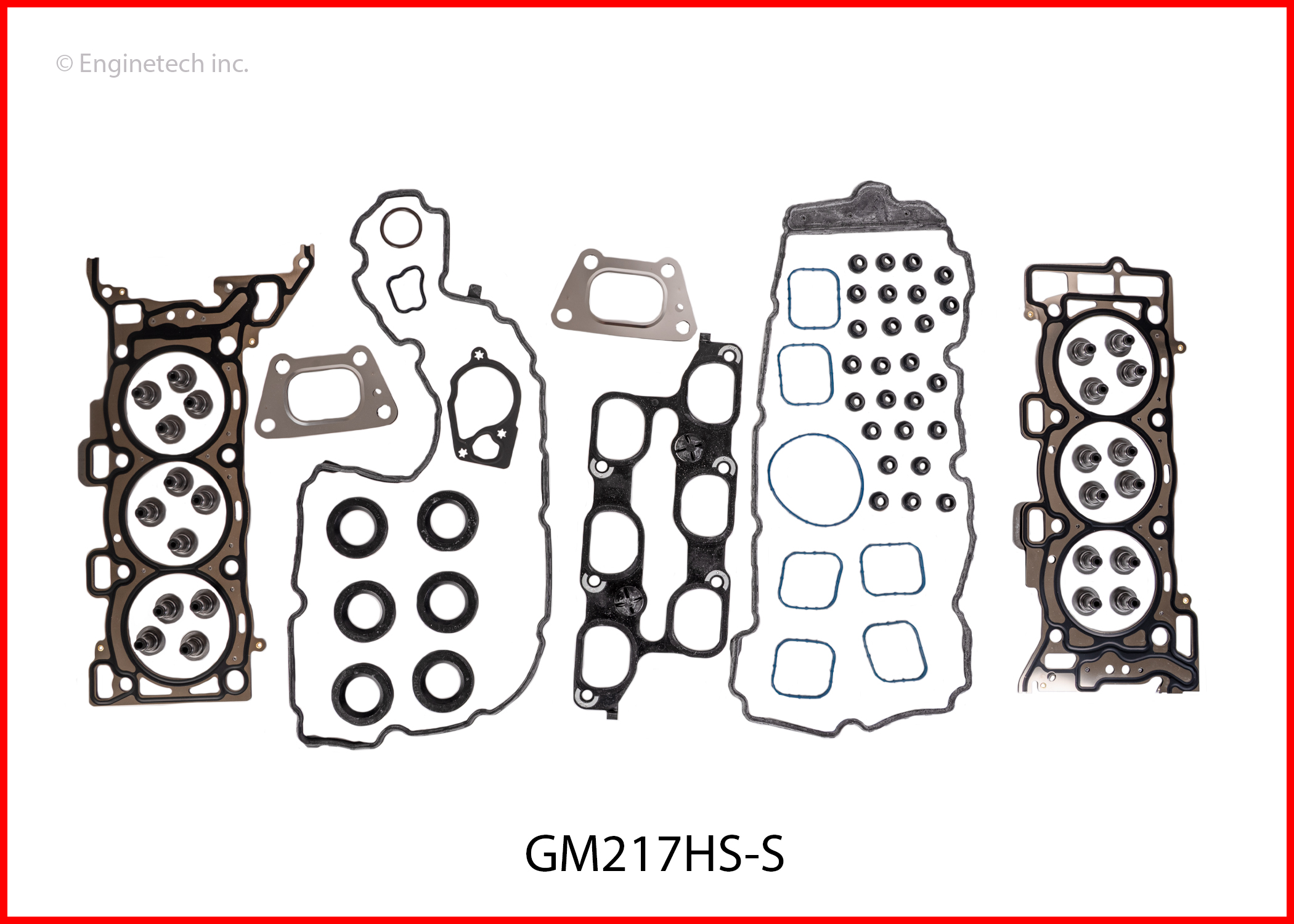 Enginetech GM217HS-S Gasket Set - Head