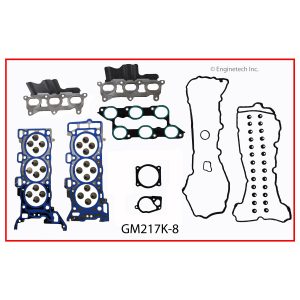 Enginetech GM217K-8 Gasket Set - Full