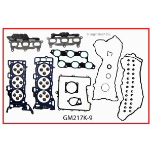Enginetech GM217K-9 Gasket Set - Full