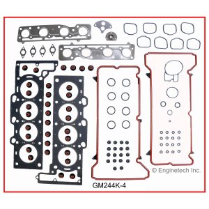 Enginetech GM244K-4 Gasket Set - Full