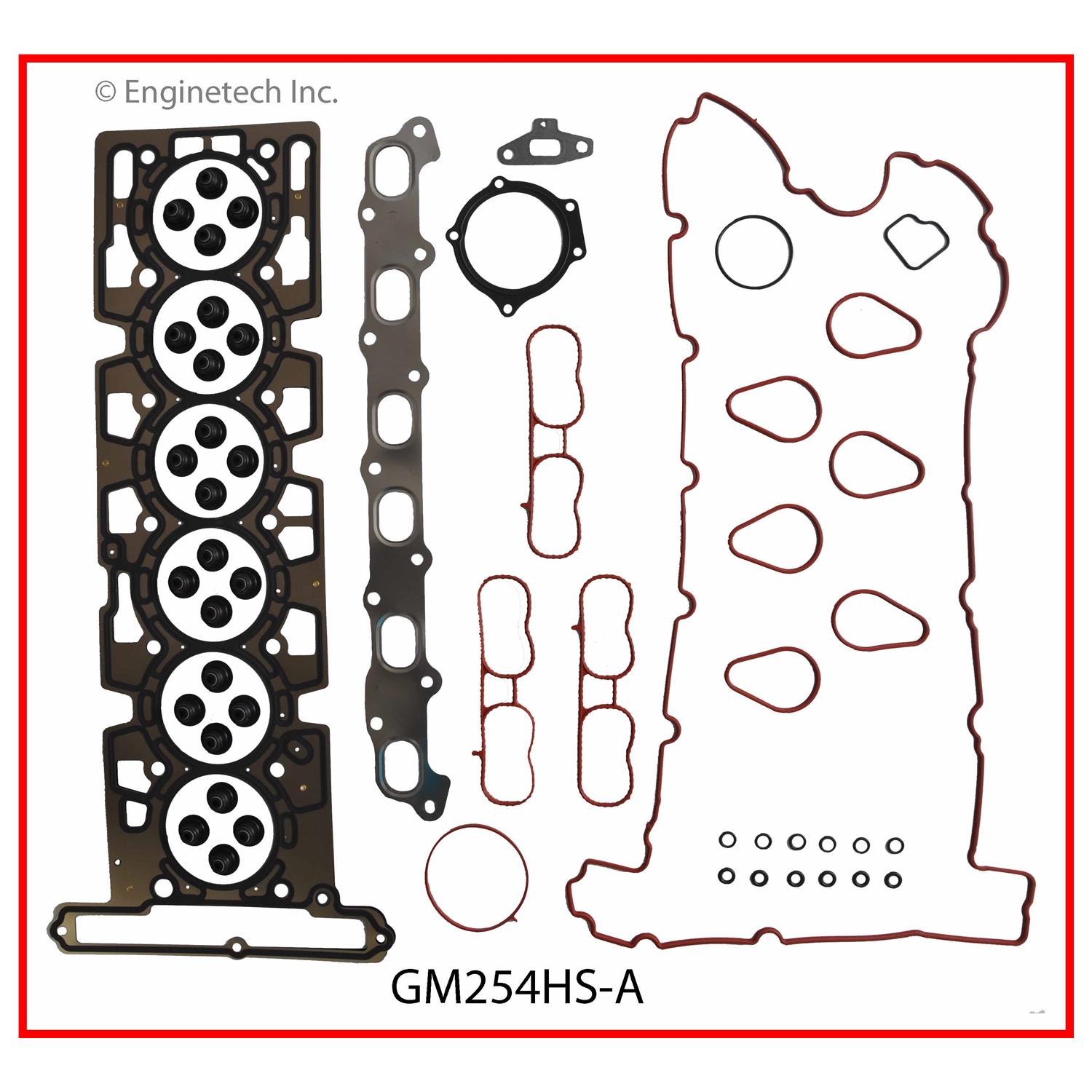 Enginetech GM254HS-A Gasket Set - Head