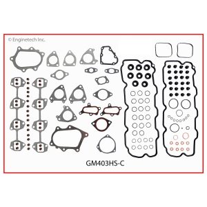 Enginetech GM403HS-C Gasket Set - Head