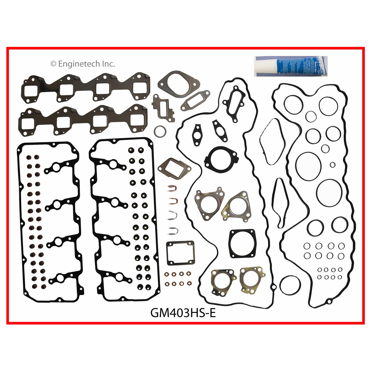 Enginetech GM403HS-EWB Gasket Set - Head