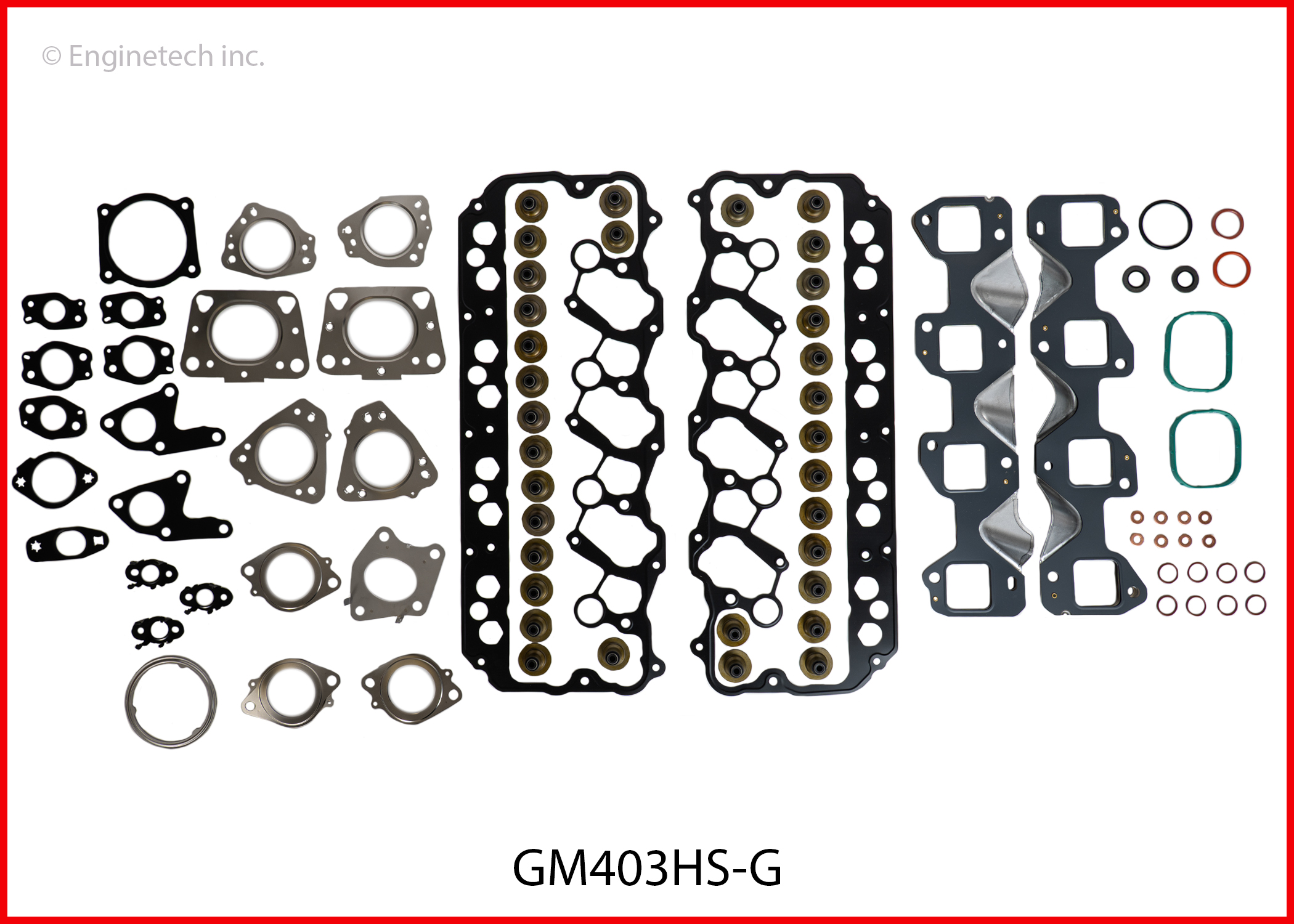 Enginetech GM403HS-G Gasket Set - Head