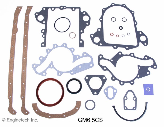 Enginetech GM6.5CS Gasket Set - Lower
