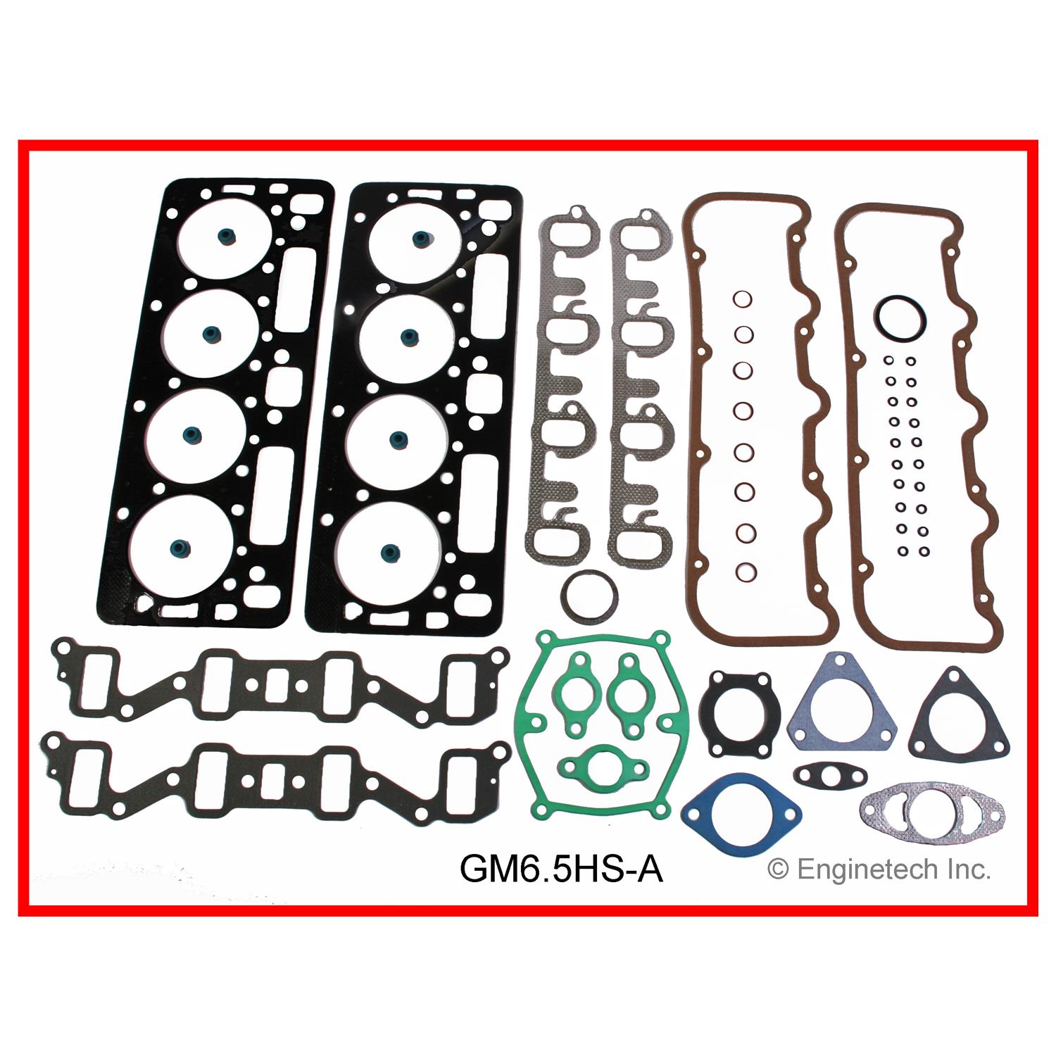 Enginetech GM6.5HS-AWB Gasket Set - Head