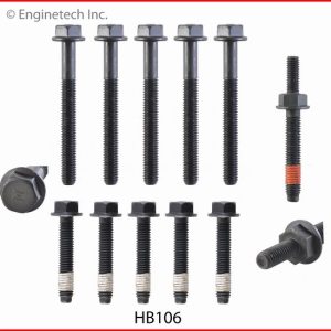 Enginetech HB106 Head Bolt Set