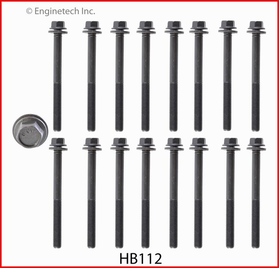 Enginetech HB112 Head Bolt Set