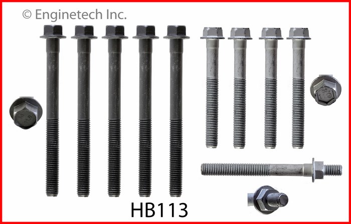 Enginetech HB113 Head Bolt Set