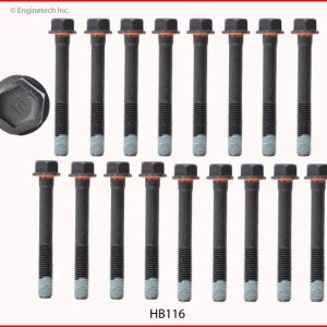 Enginetech HB116 Head Bolt Set