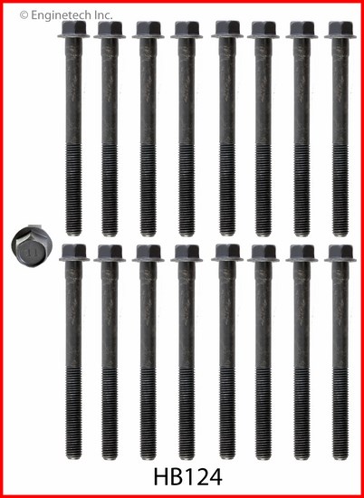 Enginetech HB124 Head Bolt Set