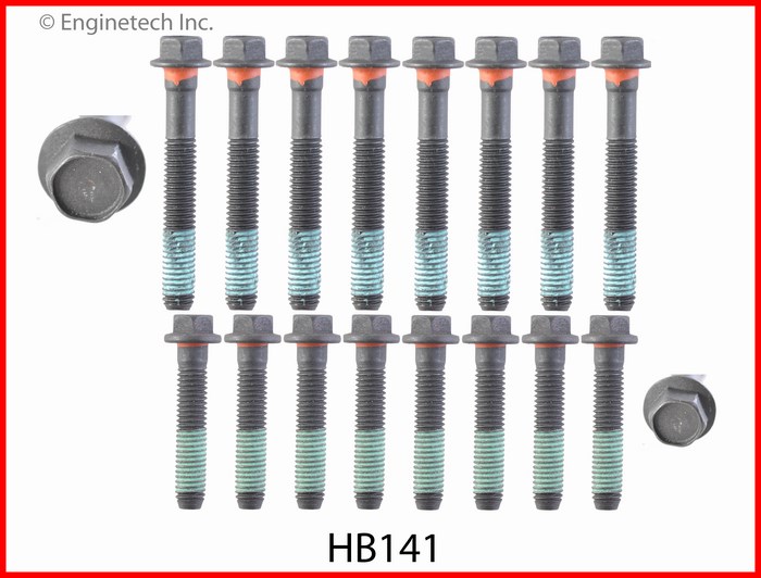 Enginetech HB141 Head Bolt Set