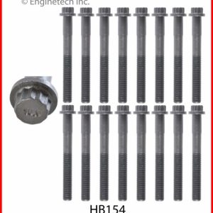 Enginetech HB154 Head Bolt Set