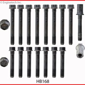 Enginetech HB168 Head Bolt Set