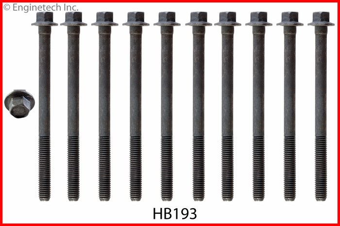 Enginetech HB193 Head Bolt Set