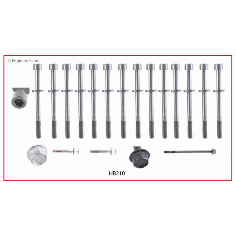 Enginetech HB210 Head Bolt Set