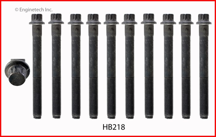 Enginetech HB218 Head Bolt Set