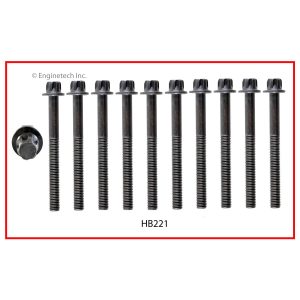 Enginetech HB221 Head Bolt Set