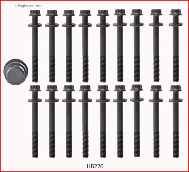 Enginetech HB226 Head Bolt Set