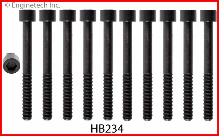 Enginetech HB234 Head Bolt Set