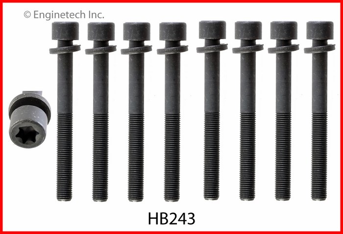 Enginetech HB243 Head Bolt Set