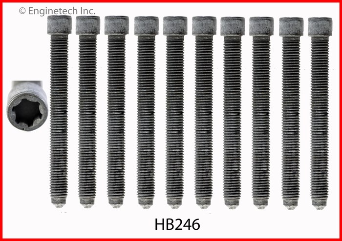 Enginetech HB246 Head Bolt Set