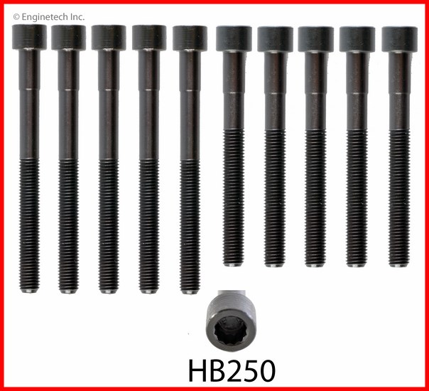 Enginetech HB250 Head Bolt Set