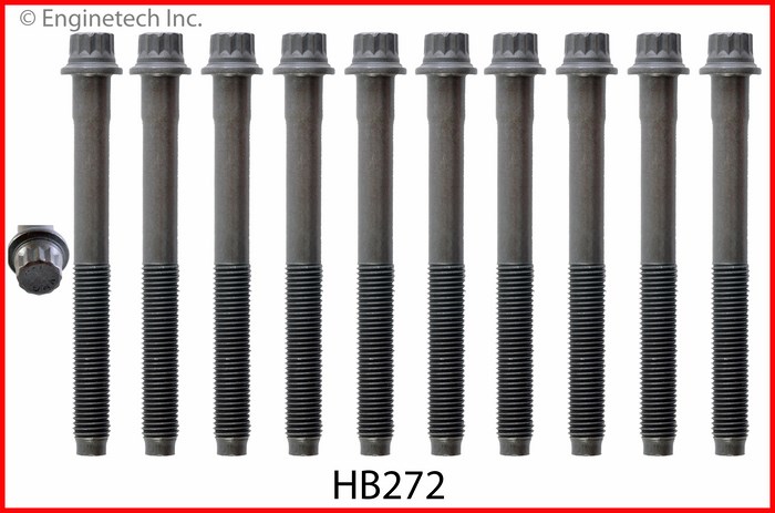 Enginetech HB272 Head Bolt Set
