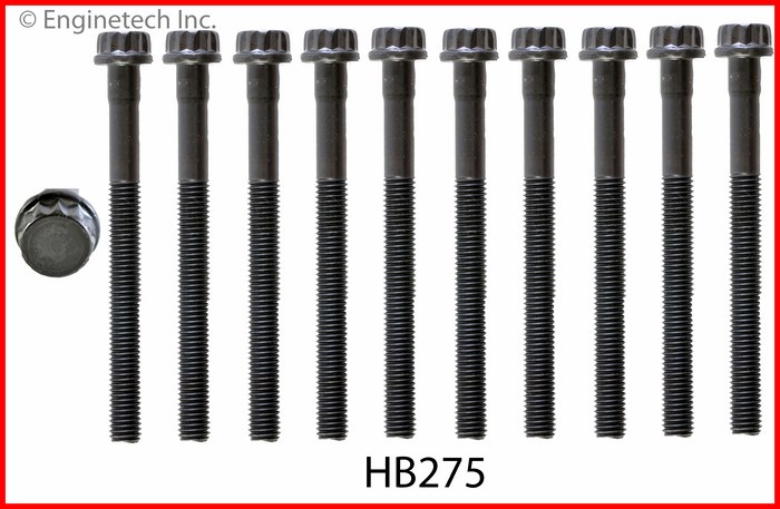 Enginetech HB275 Head Bolt Set