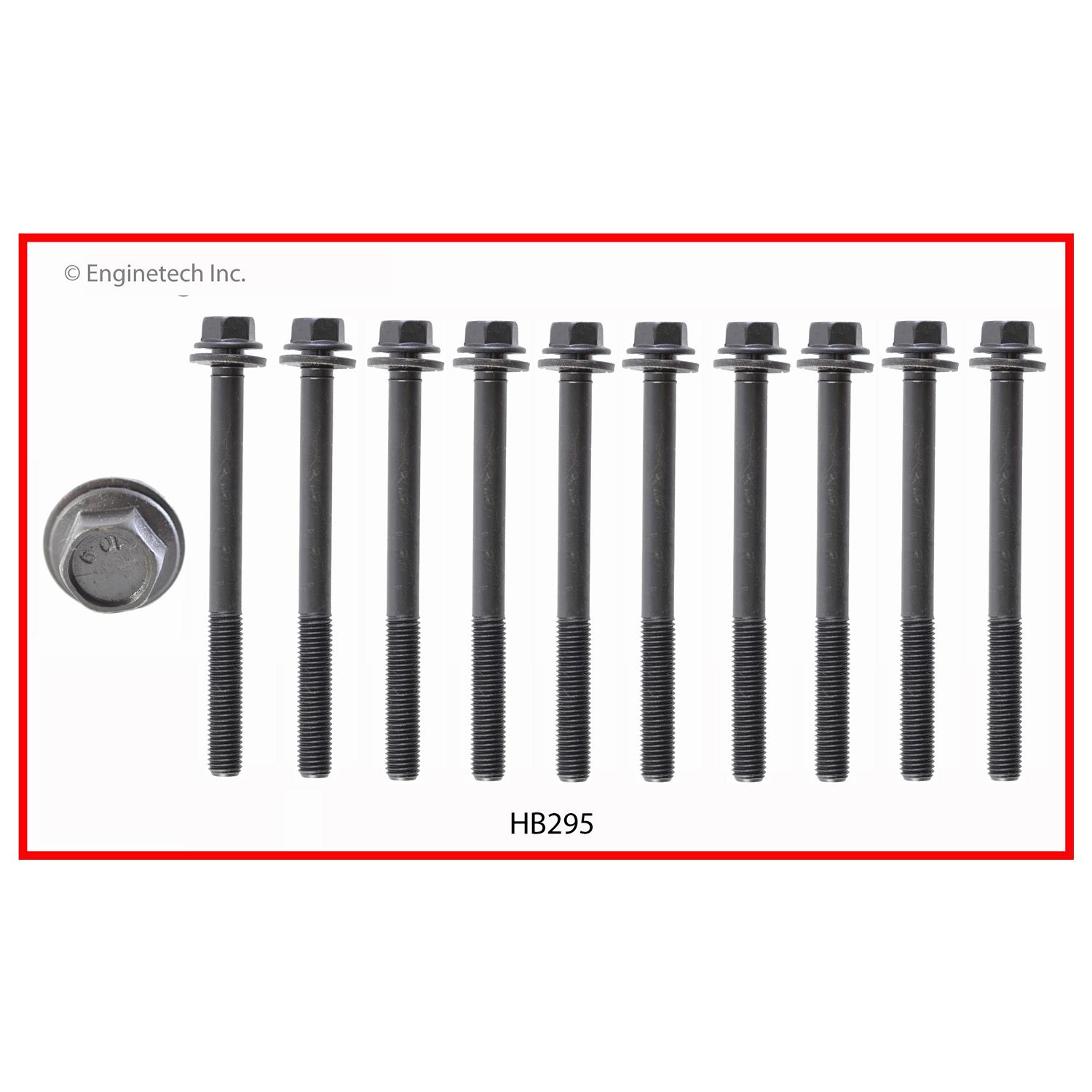 Enginetech HB295 Head Bolt Set