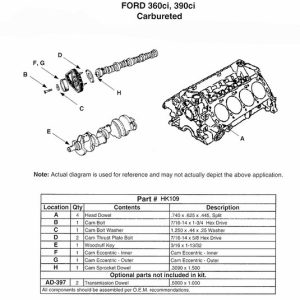 Enginetech HK109 Headache Kit