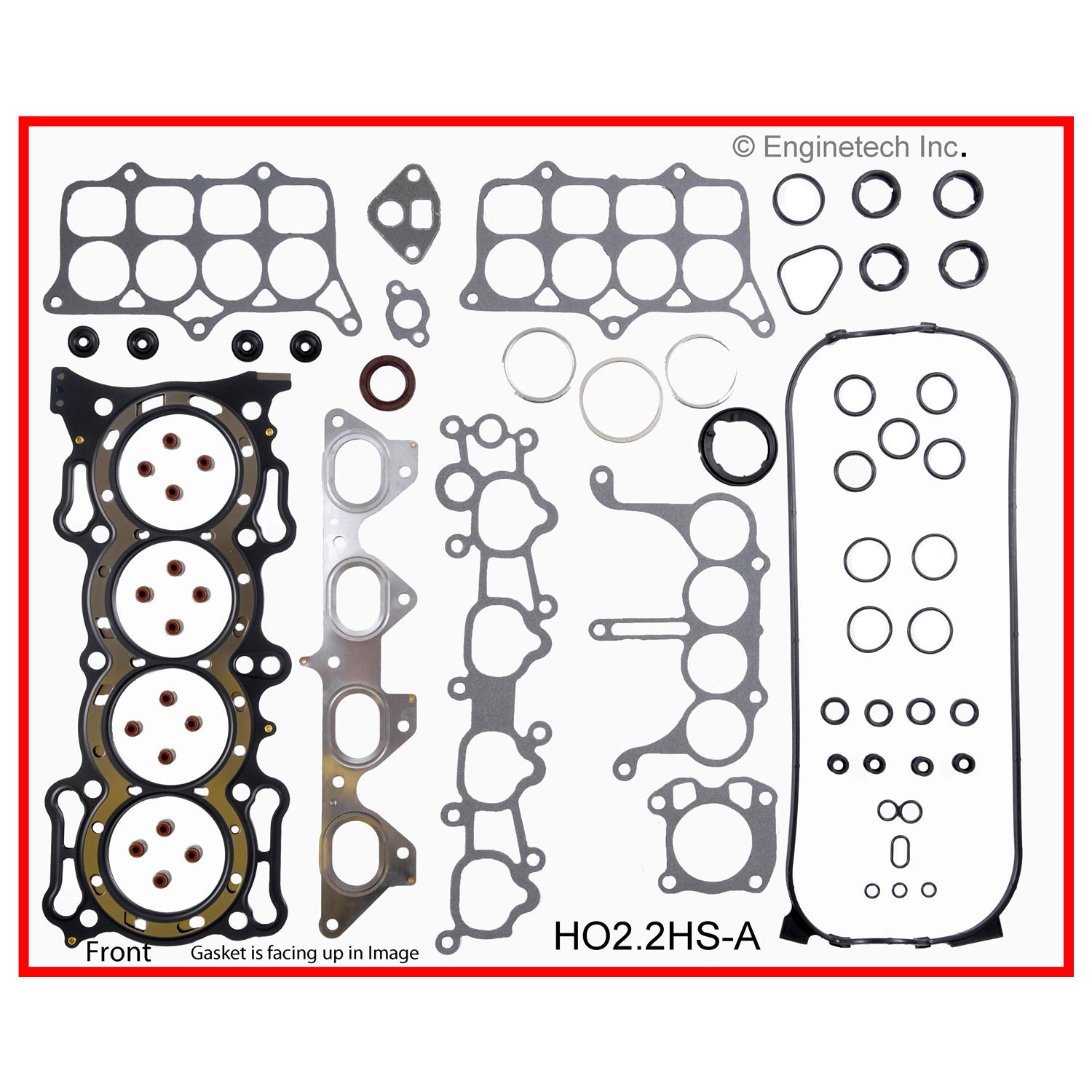 Enginetech HO2.2HS-A Gasket Set - Head