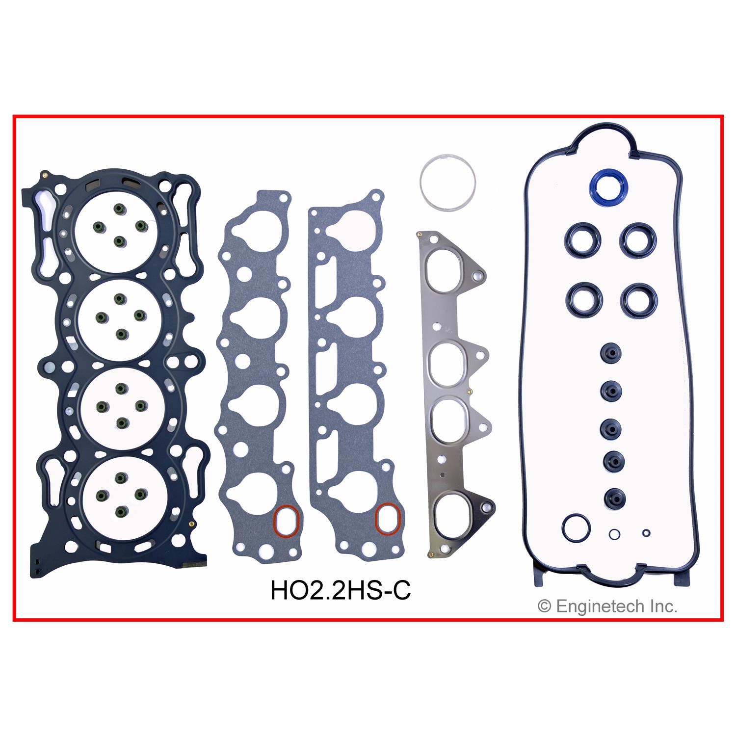 Enginetech HO2.2HS-C Gasket Set - Head