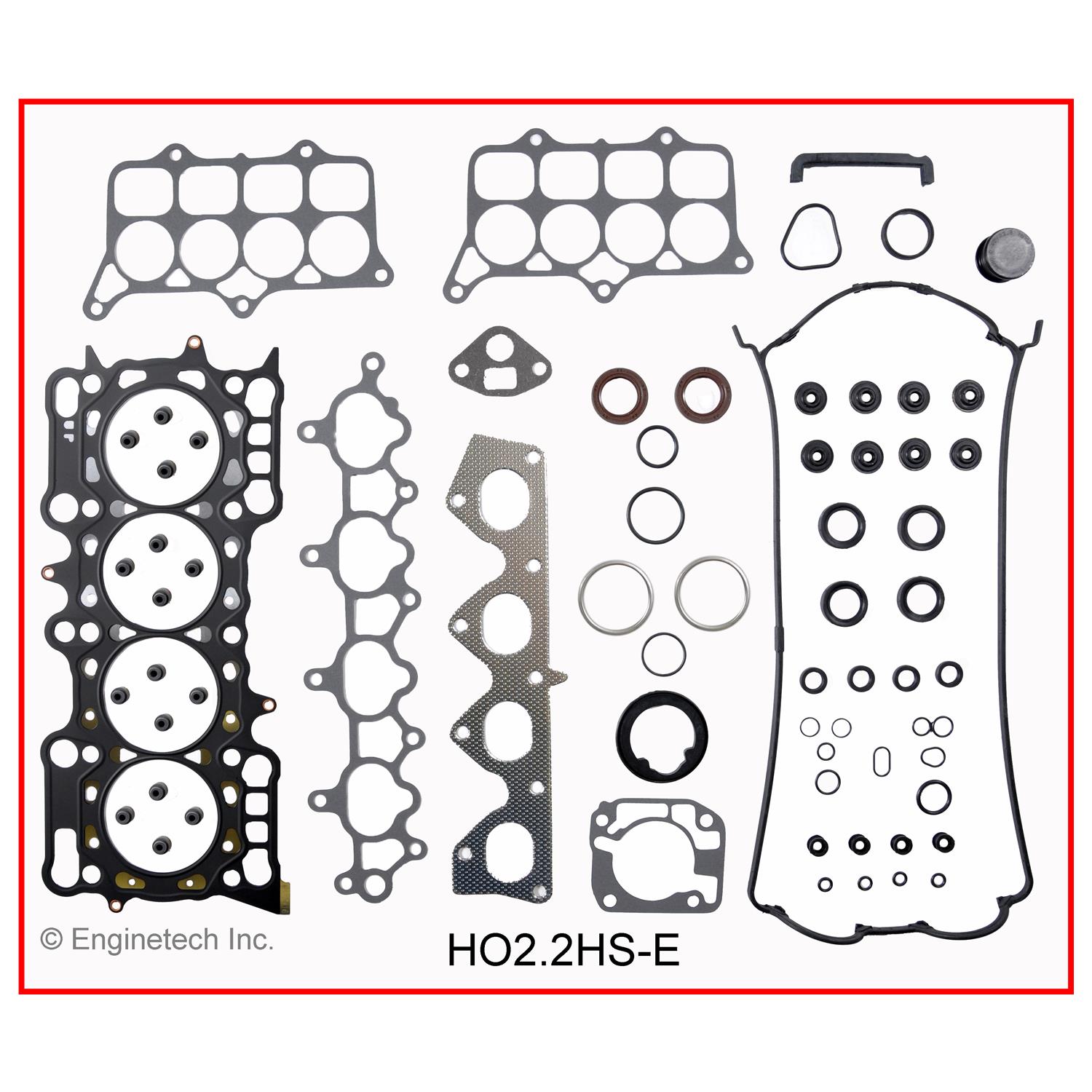 Enginetech HO2.2HS-E Gasket Set - Head
