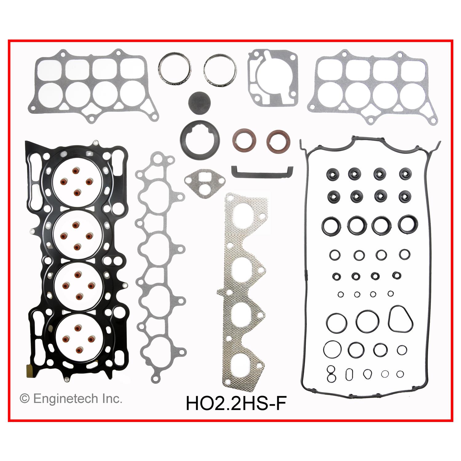 Enginetech HO2.2HS-F Gasket Set - Head