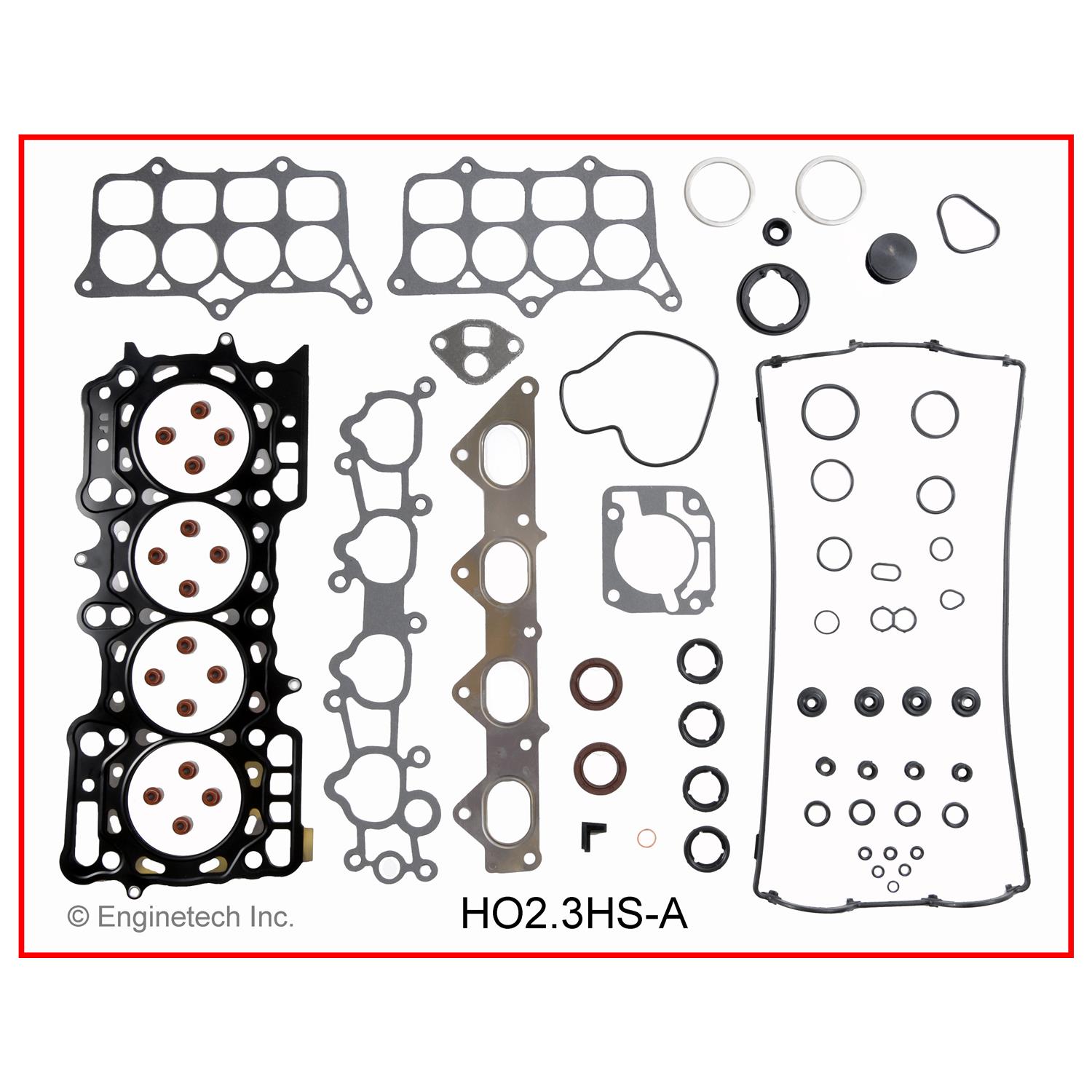 Enginetech HO2.3HS-A Gasket Set - Head