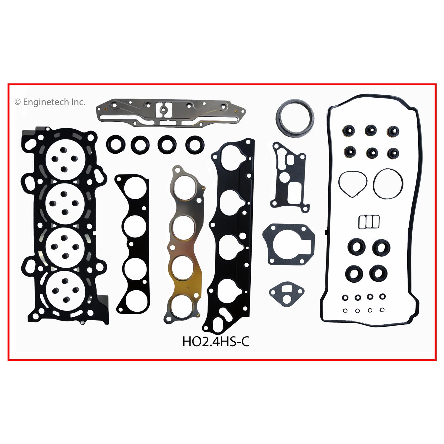 Enginetech HO2.4HS-CWB Gasket Set - Head