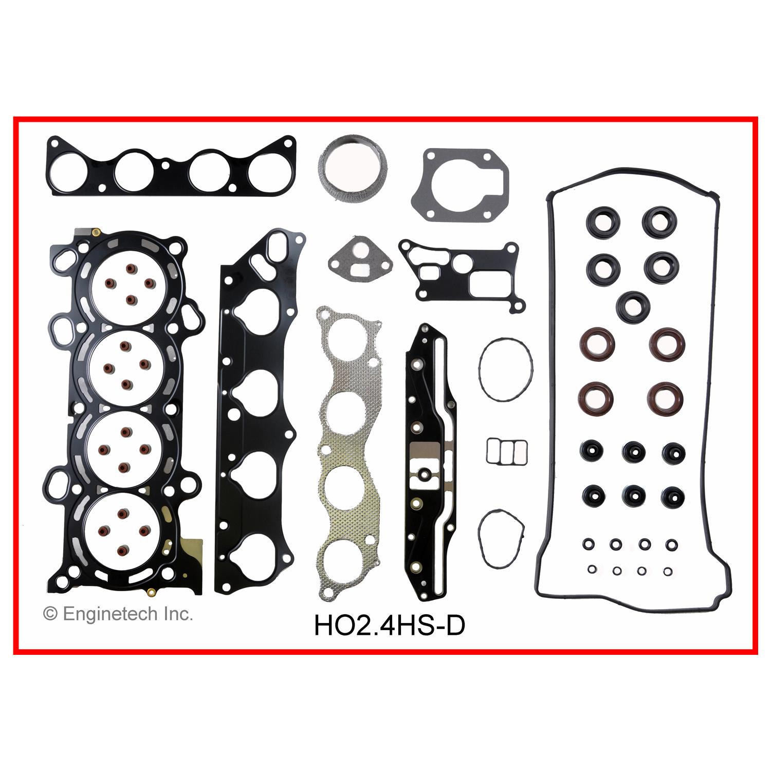 Enginetech HO2.4HS-DWB Gasket Set - Head