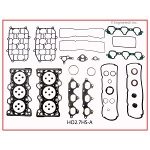 Enginetech HO2.7HS-A Gasket Set - Head