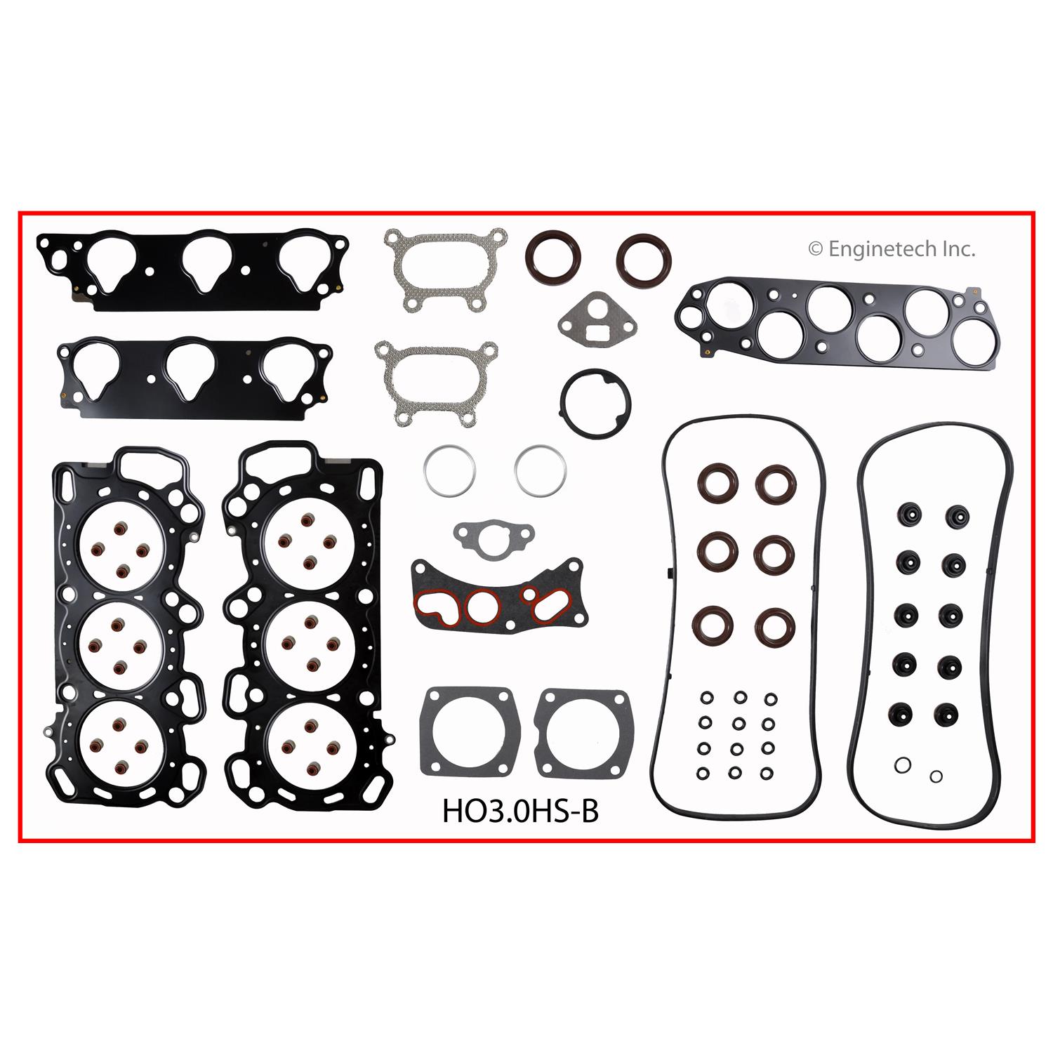 Enginetech HO3.0K-3 Gasket Set - Full