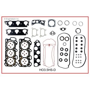 Enginetech HO3.5K-4 Gasket Set - Full