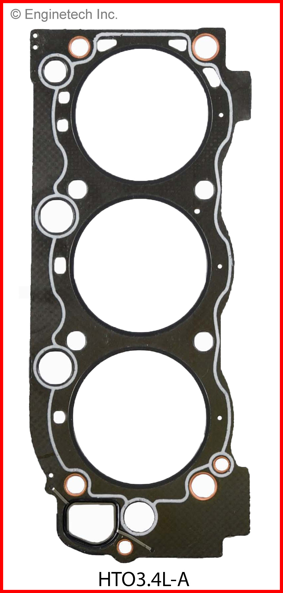 Enginetech HTO3.4L-A Gasket - Cylinder Head