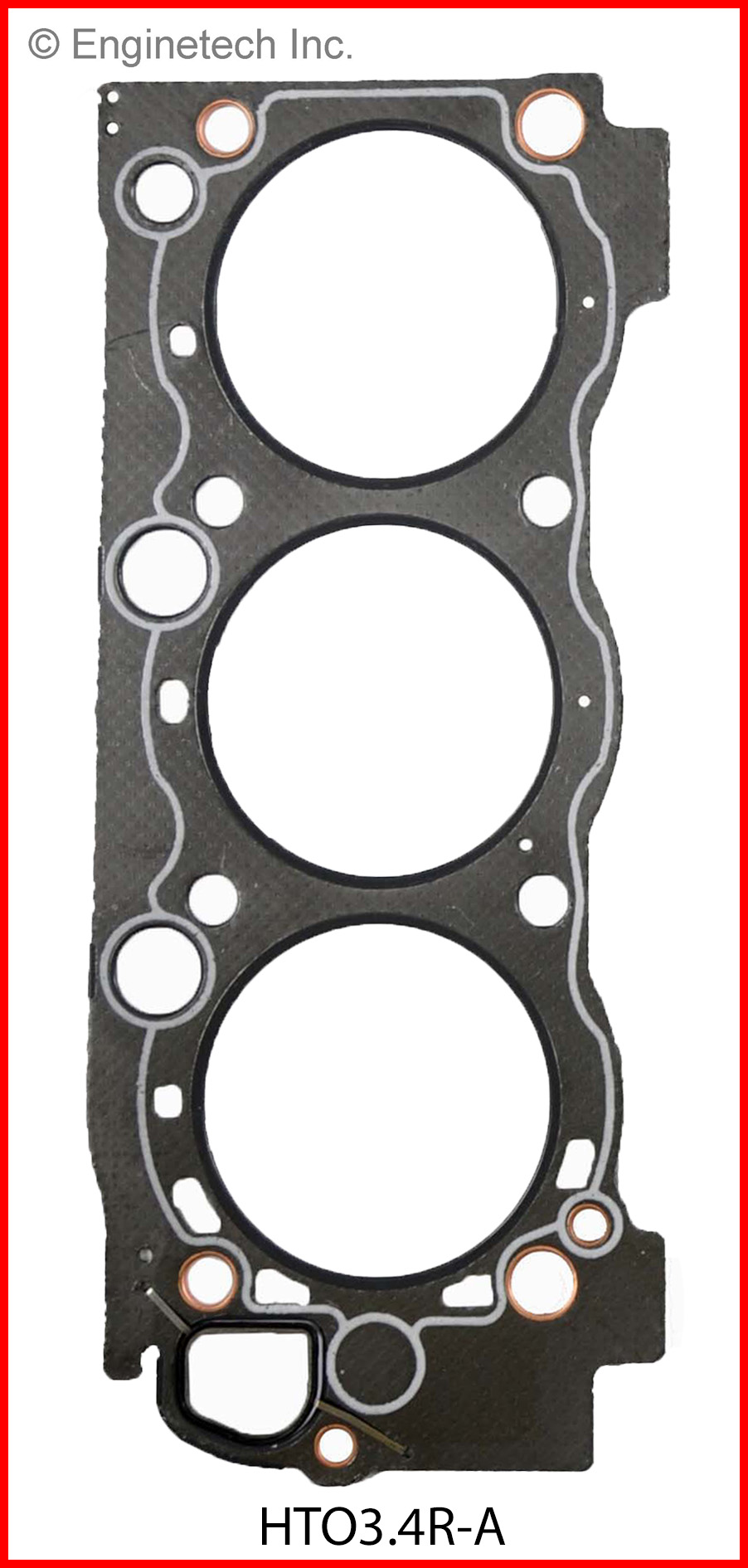 Enginetech HTO3.4R-A Gasket - Cylinder Head