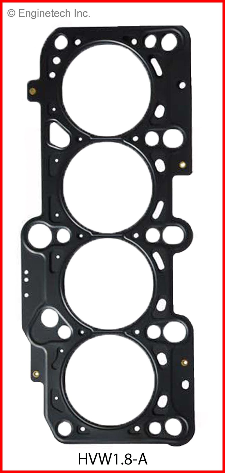 Enginetech HVW1.8-A Gasket - Cylinder Head
