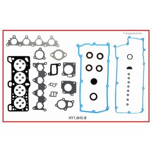 Enginetech HY1.6K-3 Gasket Set - Full