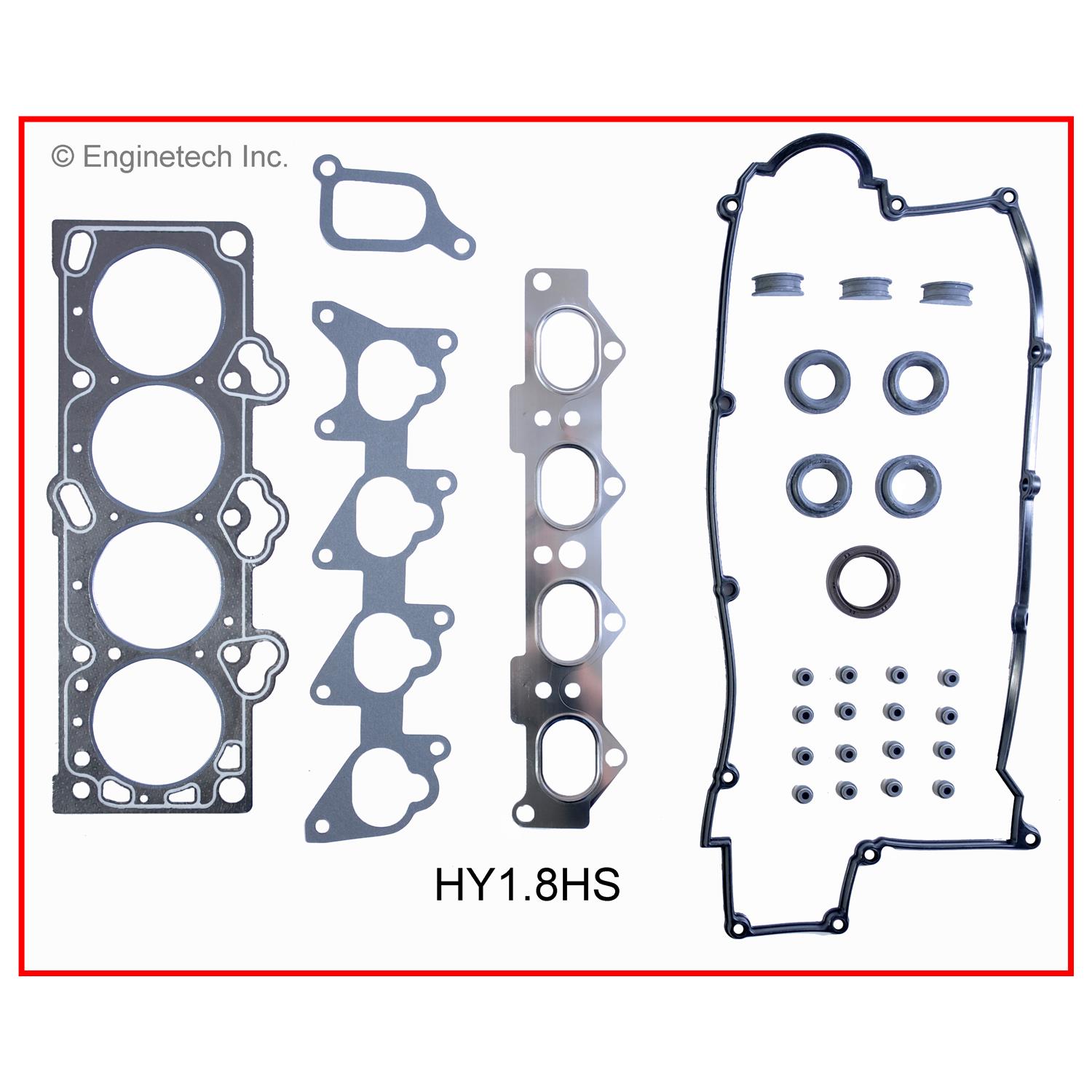 Enginetech HY1.8HS Gasket Set - Head