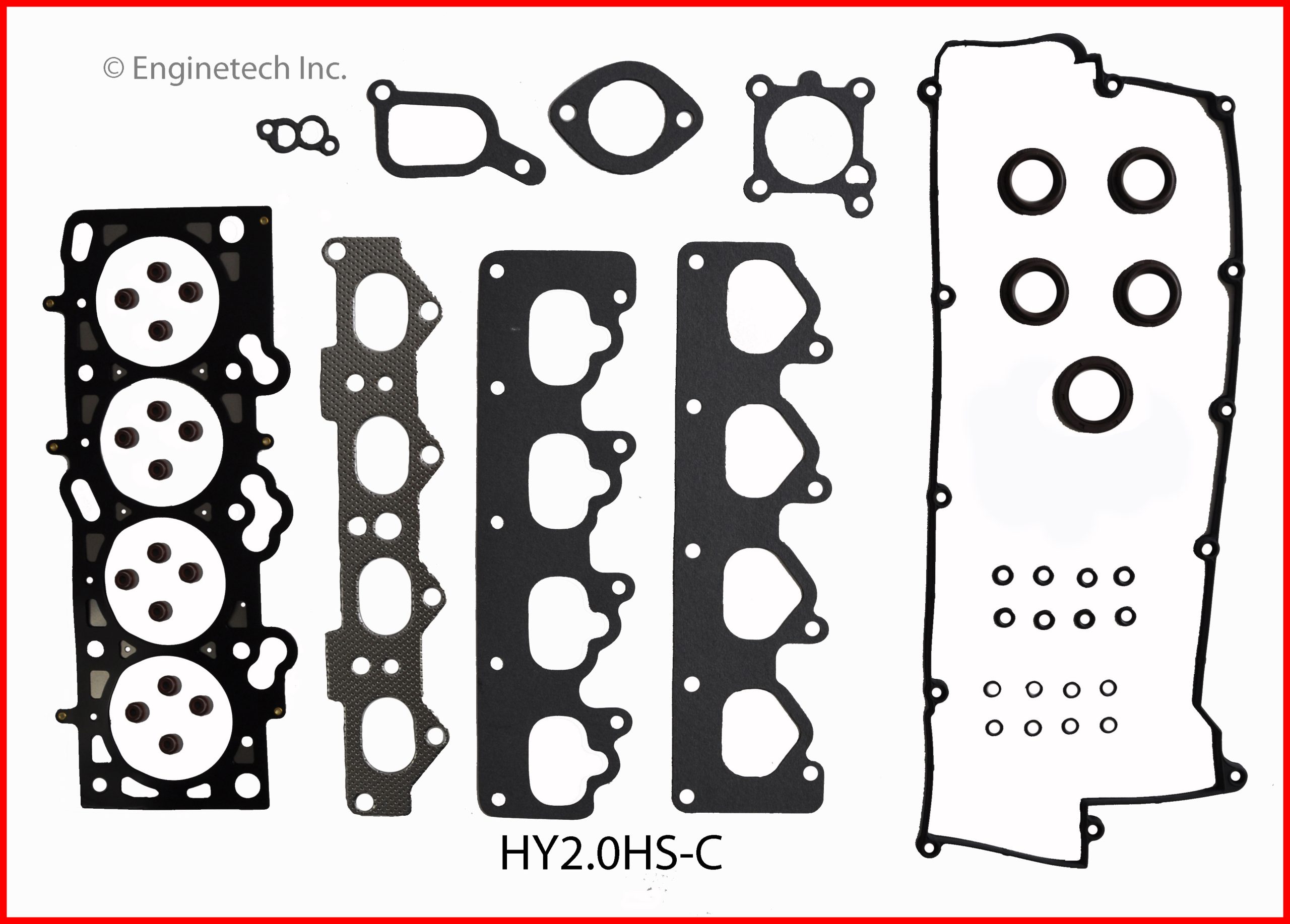 Enginetech HY2.0HS-C Gasket Set - Head